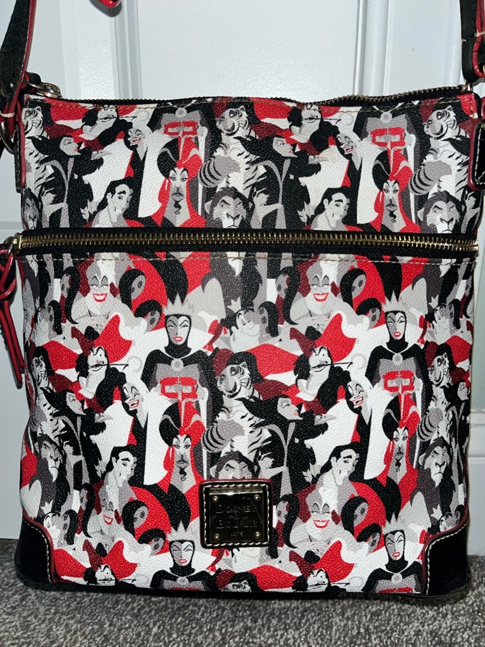 Dooney & Bourke Disney Villains crossbody purse - Cruelle, Ursula, Maleficent
